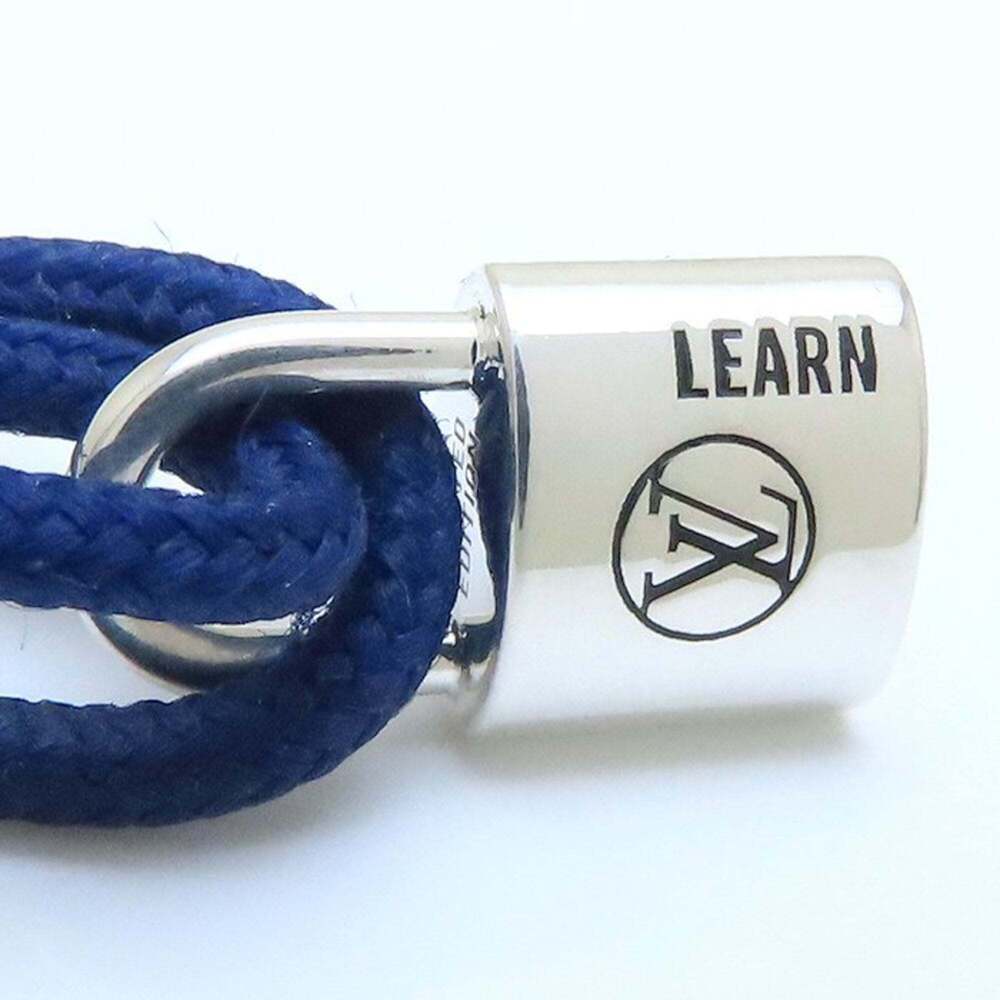 LOUIS VUITTON Silver Lockit Charm Bracelet - Picture 4 of 8